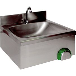 hand wash sink with knee operated | 500 mm x 400 mm H 200 mm product photo
