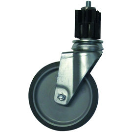 swivel castors Ø 75 mm H 98 mm | steel sheet galvanised product photo