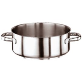 stewing pan KG LINE 1000 37 l stainless steel  Ø 500 mm  H 190 mm  | stainless steel cold handles product photo