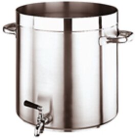high pot KG LINE 1100 16.5 l stainless steel  Ø 280 mm  H 280 mm  | Stainless steel tubular handles product photo