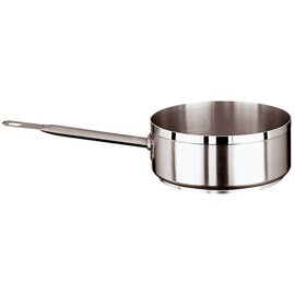 casserole KG LINE 1100 1.3 ltr stainless steel  Ø 160 mm  H 65 mm  | long stainless steel tube handle product photo