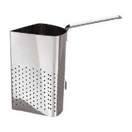 meat pot | pasta pot KG LINE 1000 20.5 l stainless steel with 1/4 sieve inserts  Ø 360 mm  H 215 mm  | stainless steel cold handles product photo  S