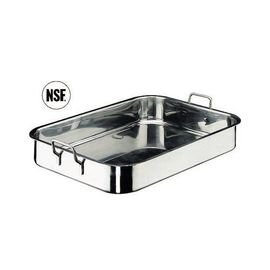 roasting pan  • stainless steel | 400 mm  x 260 mm  H 90 mm product photo