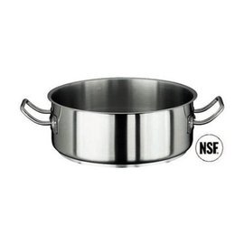 Roasting pan, 5.8 l, Ø 28 cm, height 9.5 cm, stainless steel, with induction-suitable sandwich bottom, suitable for all cookers, series 2000 product photo