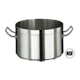 meat pot KG LINE 2100 2.1 ltr stainless steel  Ø 160 mm  H 110 mm  | stainless steel handles product photo