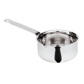 casserole KG LINE 2500 0.4 ltr stainless steel  Ø 100 mm  H 50 mm  | long stainless steel handle product photo