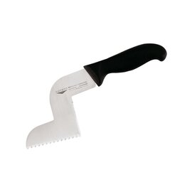 angled knife angled wavy cut | black  L 13.5 cm product photo