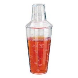 shaker transparent 3-part with graduated scale | effective volume 660 ml product photo