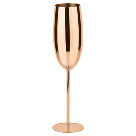 champagne glass stainless steel copper coloured 270 ml product photo