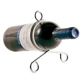 wine bottle holder stainless steel | 1 shelf  Ø 80 mm product photo