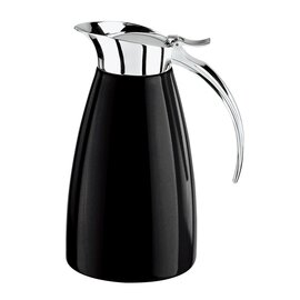 thermal jug 1 ltr stainless steel black hinged lid product photo