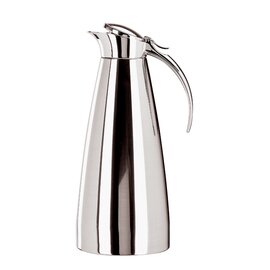 thermal jug 0.3 ltr stainless steel hinged lid open handle product photo