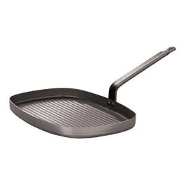 fish pan  • iron  • non-stick coated | 380 mm  x 260 mm | long handle product photo