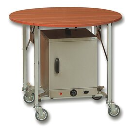room service trolley with thermal box  Ø 900 mm  H 780 mm product photo
