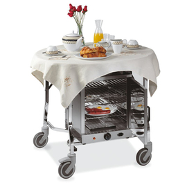 room service trolley with thermal box  Ø 900 mm  H 780 mm product photo  S