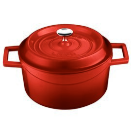 meat pot 4.5 ltr cast iron red  Ø 240 mm product photo