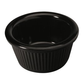sauce cup melamine black product photo