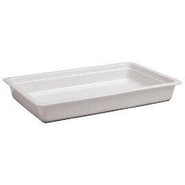 GN container GN 1/1  x 65 mm porcelain white induction-compatible product photo