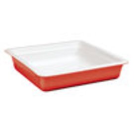 GN container GN 2/3  x 65 mm porcelain red induction-compatible product photo