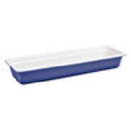 GN container GN 2/4  x 65 mm porcelain blue induction-compatible product photo