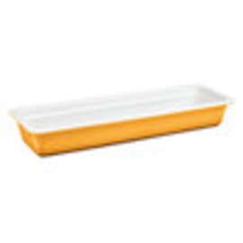 GN container GN 2/4  x 65 mm porcelain orange induction-compatible product photo