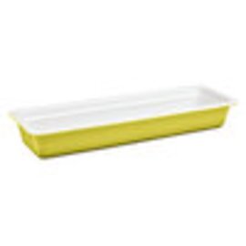 GN container GN 2/4  x 65 mm porcelain yellow induction-compatible product photo