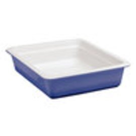 GN container GN 1/2  x 65 mm porcelain blue induction-compatible product photo