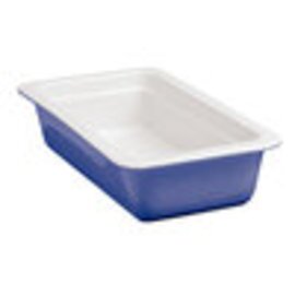 GN container GN 1/3  x 65 mm porcelain blue induction-compatible product photo