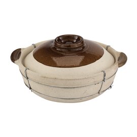 clay pot  Ø 200 mm  H 100 mm  | 2 handles product photo