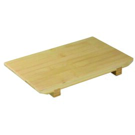 sushi serving board bamboo  L 240 mm  B 150 mm  H 30 mm product photo