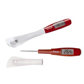 stirring spatula with thermometer plastic  L 260 mm product photo