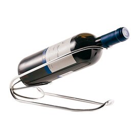 wine bottle holder stainless steel | 1 shelf  H 170 mm product photo