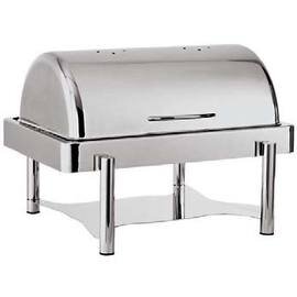 chafing dish GN 1/1 Rectangular ASIA 2000 roll top chafing dish 10 ltr  L 670 mm  H 440 mm product photo