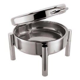 chafing dish Round ATLANTIC BUFFET SYSTEM hinged lid 230 volts 80 watts 2 ltr  Ø 240 mm  H 270 mm product photo