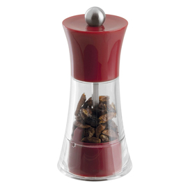 pepper mill acrylic red  H 130 mm product photo