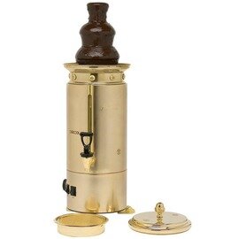 Bain Marie chocolate machine with fountain CCF.D.5 golden coloured | 1 container 230 volts  H 652 mm product photo