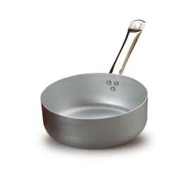casserole 2.5 ltr aluminium 3 mm  Ø 200 mm  H 70 mm  | long stainless steel tube handle product photo