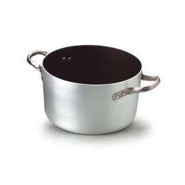 saucepan 9 ltr aluminium 3 mm non-stick coated  Ø 280 mm  H 155 mm  | Stainless steel tubular handles product photo