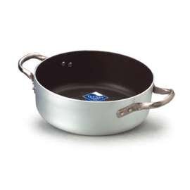 stewing pan 5.6 l aluminium 3 mm non-stick coated  Ø 280 mm  H 90 mm  | Stainless steel tubular handles product photo