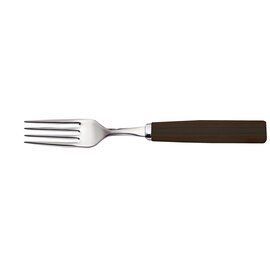 dining fork DAKAR stainless steel | handle colour wenge coloured  L 207 mm product photo