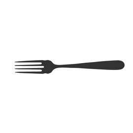 fish serving fork BELGIOIOSO alpacca silver plated  L 246 mm product photo