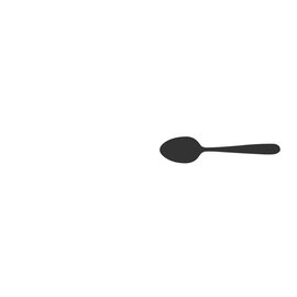 mocca spoon DAKAR stainless steel onyx coloured  L 134 mm product photo