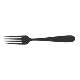 serving fork CIGA alpacca silver plated  L 244 mm product photo