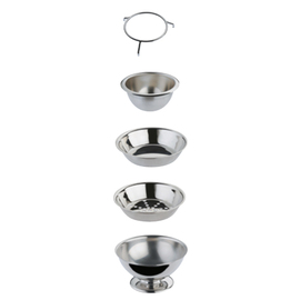 lobster bowl SUPREME stainless steel 5-part Ø 135 mm product photo  S