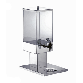 juice dispenser BUFFET SQUARE 3.5 ltr | plastic tap product photo