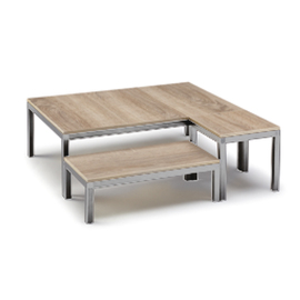 buffet system set 7 MIX & PLAY REVOLUTION silver coloured product photo