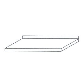 worktop 400 mm  x 700 mm upstand 40 mm at the back product photo