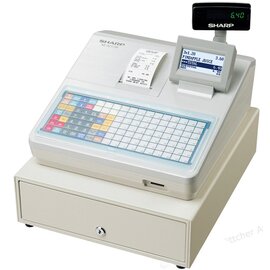 cash register Sharp XE A217W white  L 360 mm product photo