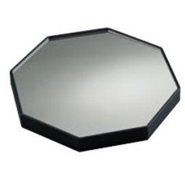 mirror plate black octagonal 325 mm  x 325 mm  H 35 mm product photo