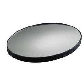 mirror plate black oval  L 450 mm  x 300 mm  H 35 mm product photo